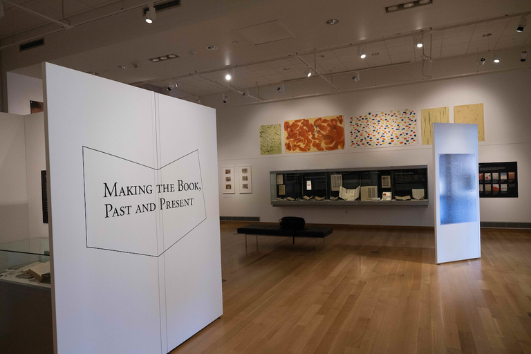 Making the Book Past and Present Exhibit