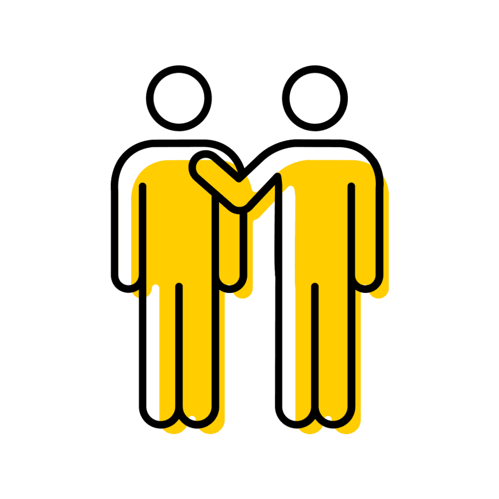 support-two-color-square