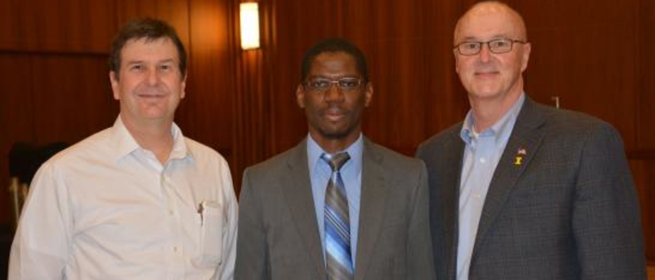 Ernest Chivero Prof. Stapleton and Dean Keller (2).jpg